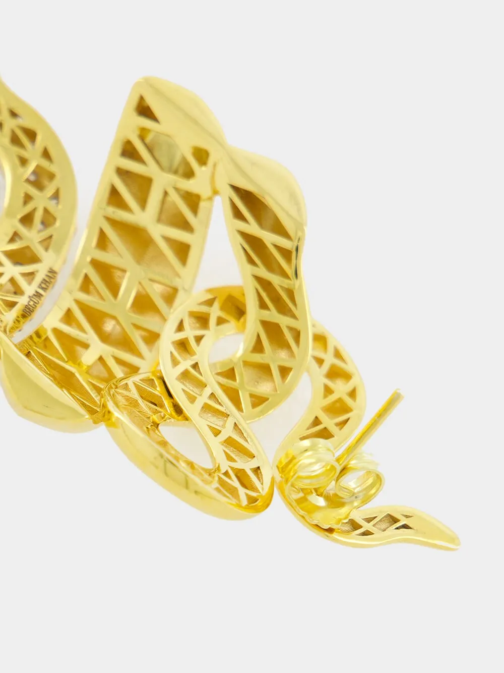 Gold-Plated Serpentino Left Ear Cuff sold by Fashion Clinic product image thumbnail 3