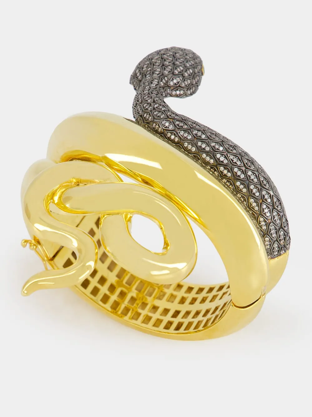 Gold-Plated Snake Bracelet sold by Fashion Clinic product image thumbnail 2