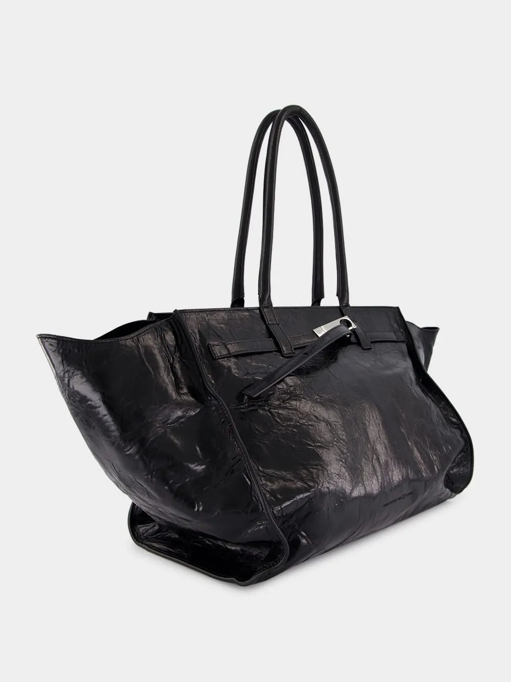 Nightly Black Mame Weekend Bag sold by Fashion Clinic product image thumbnail 2