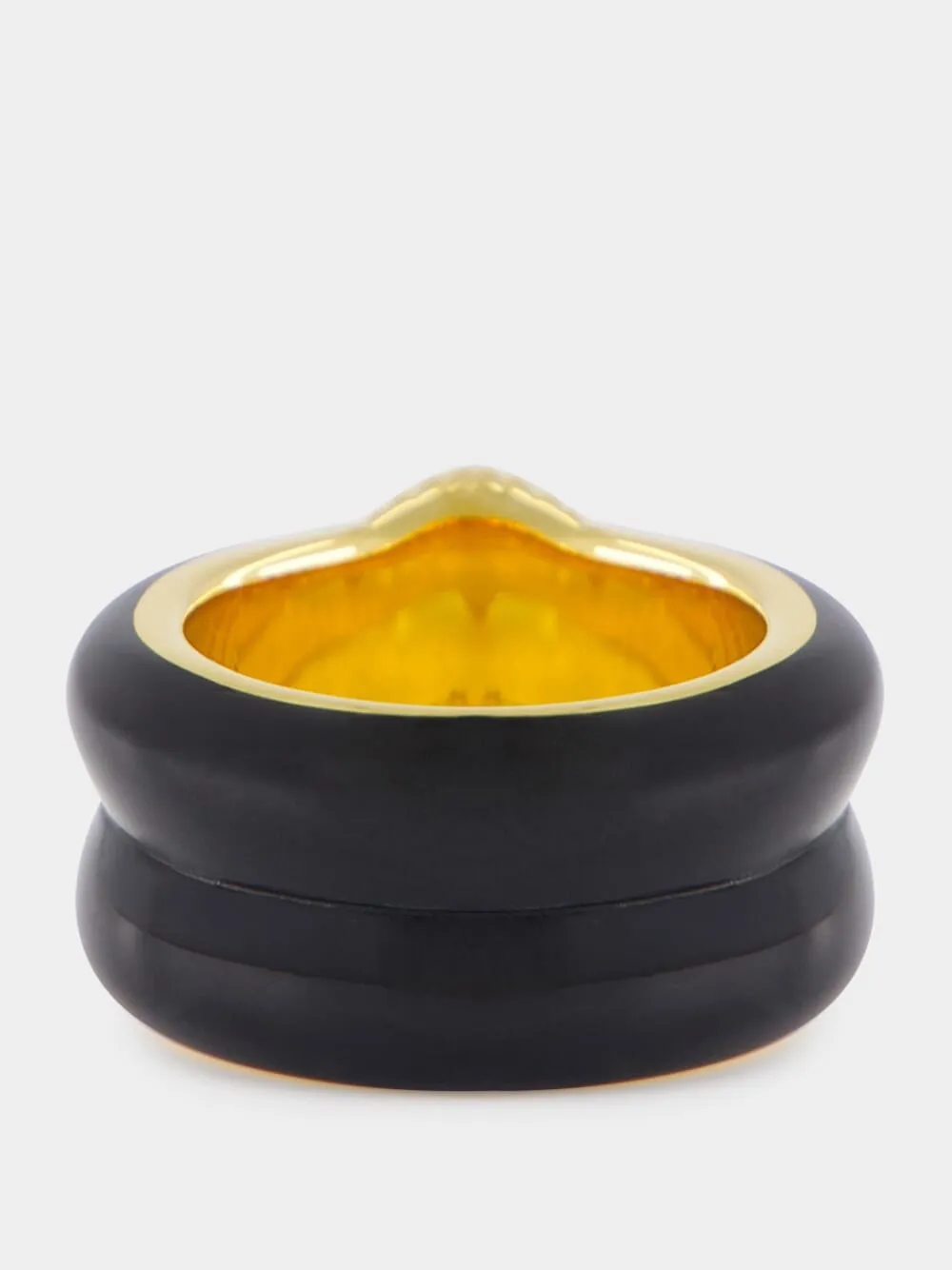 Katt Black Resin Ring sold by Fashion Clinic product image thumbnail 2