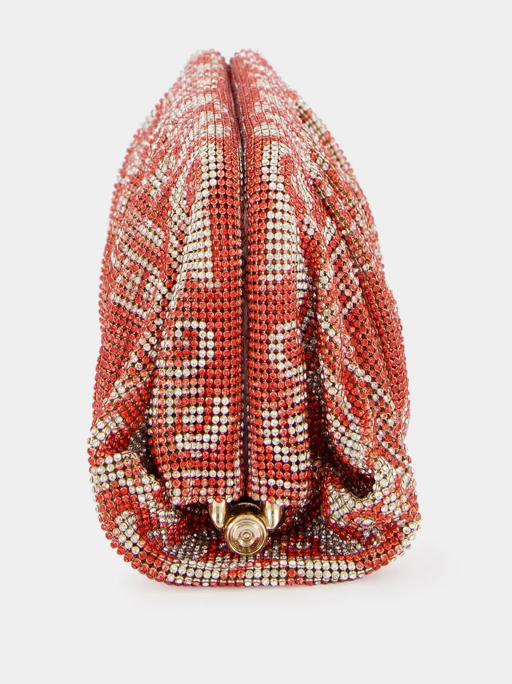 Coral Bandana Venus La Grande Clutch sold by Fashion Clinic product image thumbnail 4