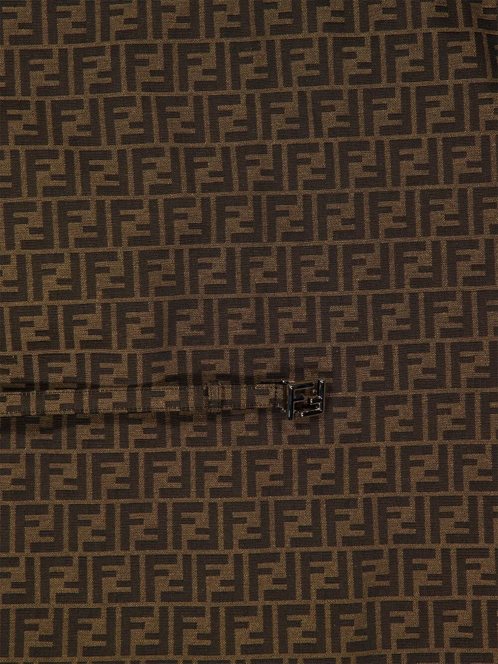 Brown FF Canvas Jacket sold by Fashion Clinic product image thumbnail 5