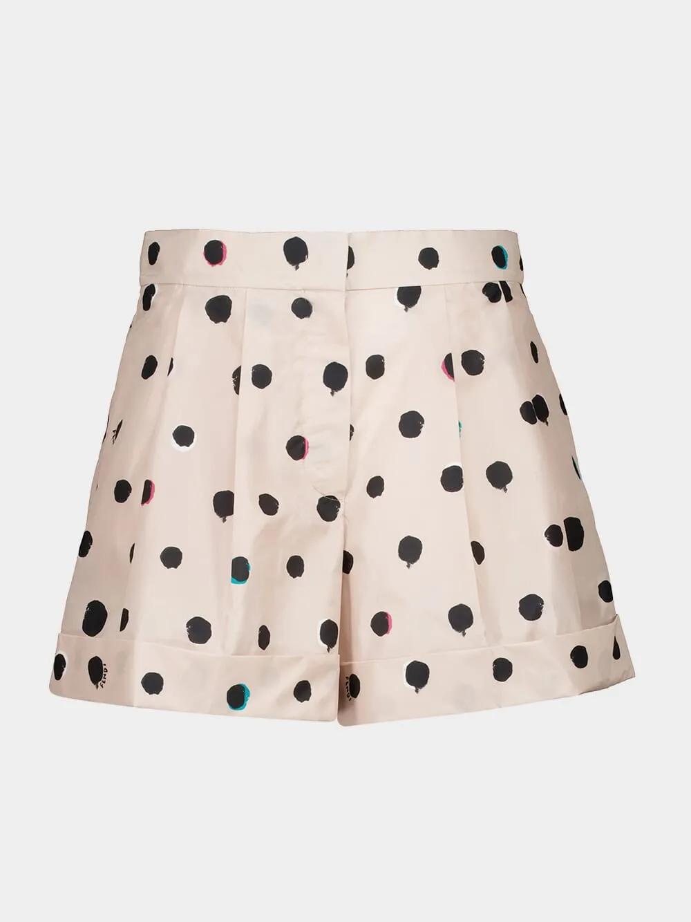 Mou Dots Silk Shorts sold by Fashion Clinic
