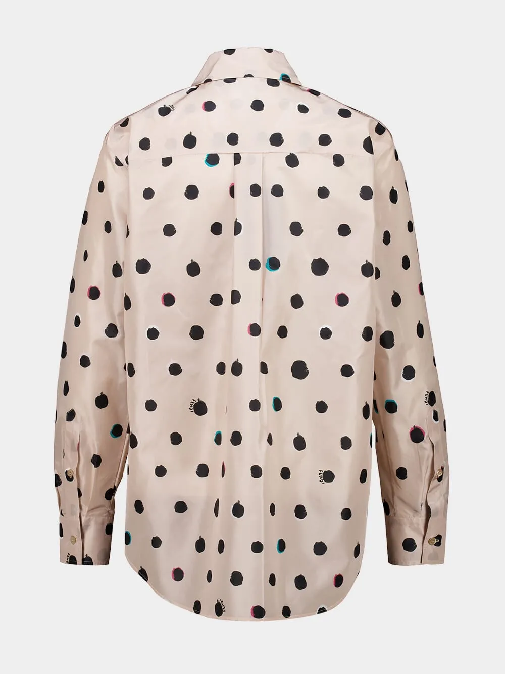 Mou Dots Printed Long-Sleeve Shirt sold by Fashion Clinic product image thumbnail 2