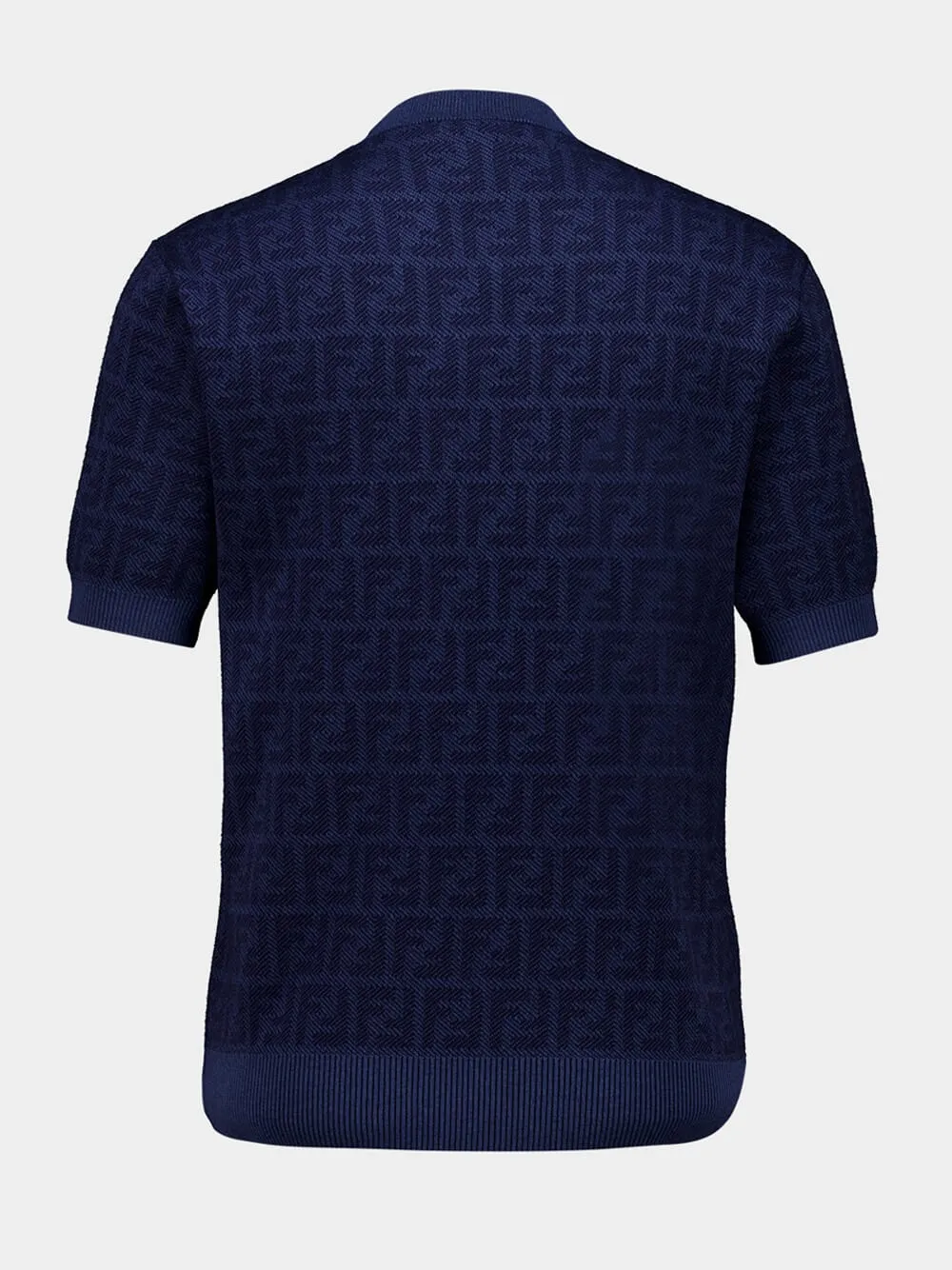 Blue FF Denim Knit Pullover sold by Fashion Clinic product image thumbnail 2