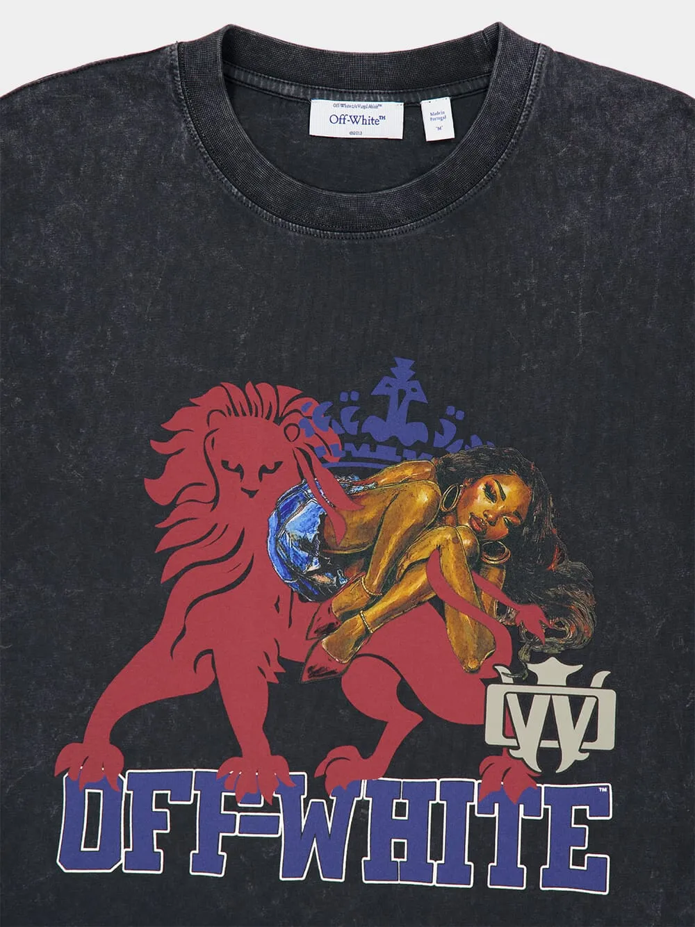 Mareado Black Royal Girl Skate T-Shirt sold by Fashion Clinic product image thumbnail 3