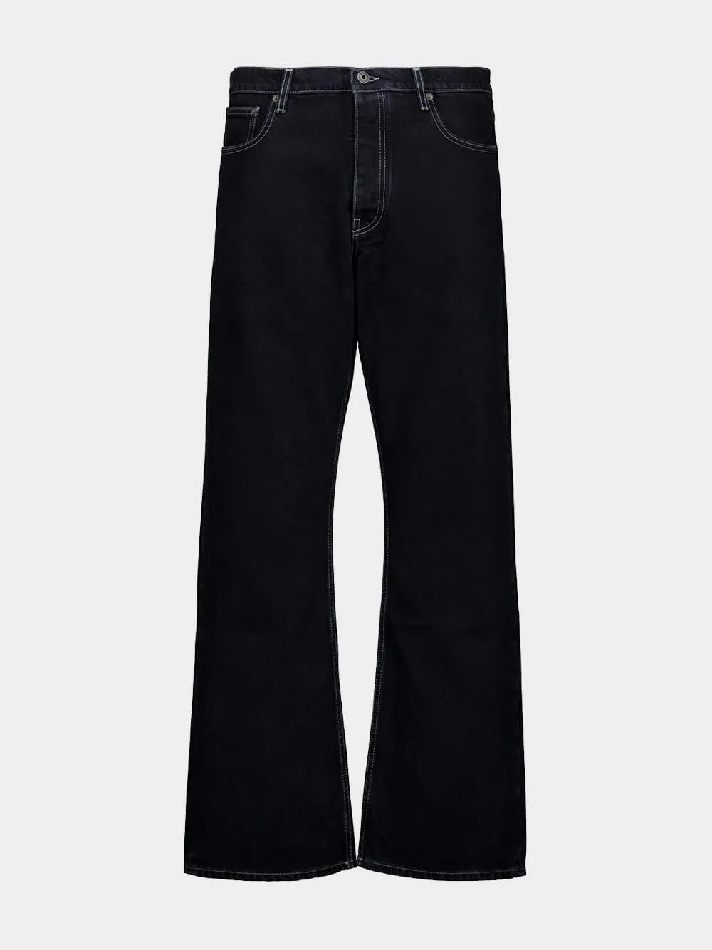 Stone Raw Black Relaxed Fit Jeans sold by Fashion Clinic