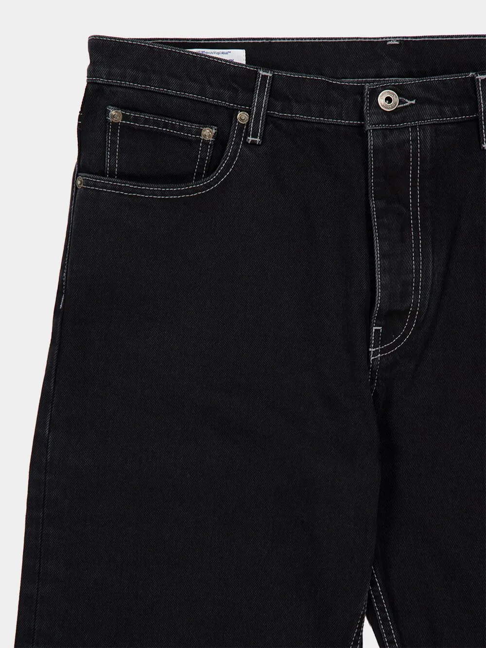 Stone Raw Black Relaxed Fit Jeans sold by Fashion Clinic product image thumbnail 3