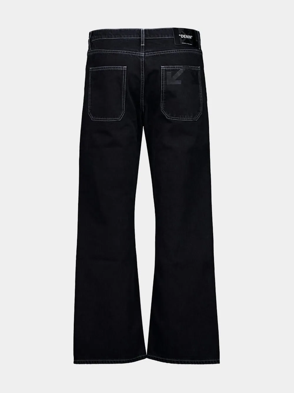 Stone Raw Black Relaxed Fit Jeans sold by Fashion Clinic product image thumbnail 2