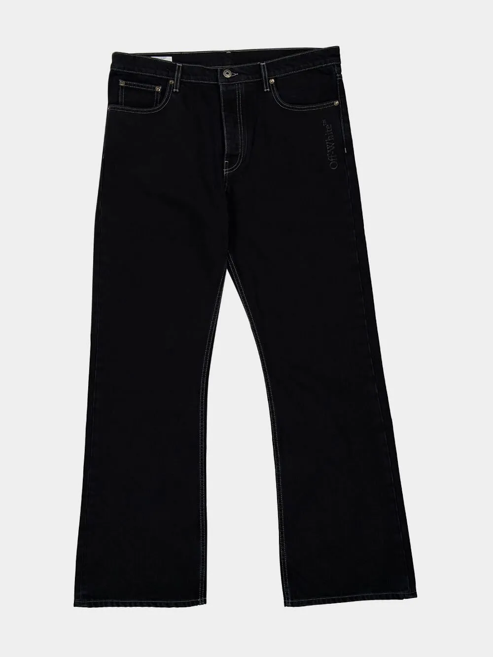 Stone Raw Black Relaxed Fit Jeans sold by Fashion Clinic product image thumbnail 5