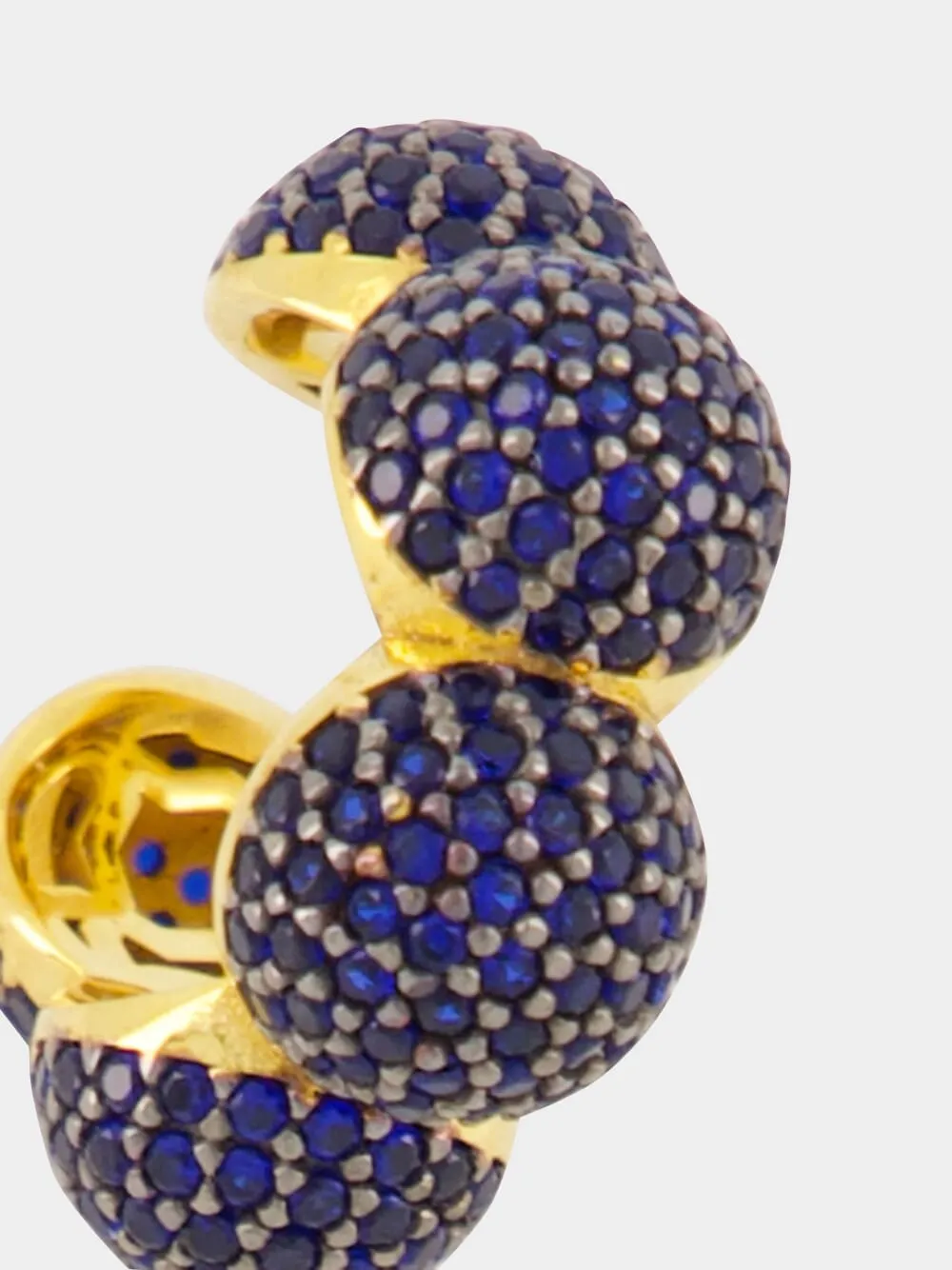 Navy Maharani Ear Cuff Gold-Plated sold by Fashion Clinic product image thumbnail 3