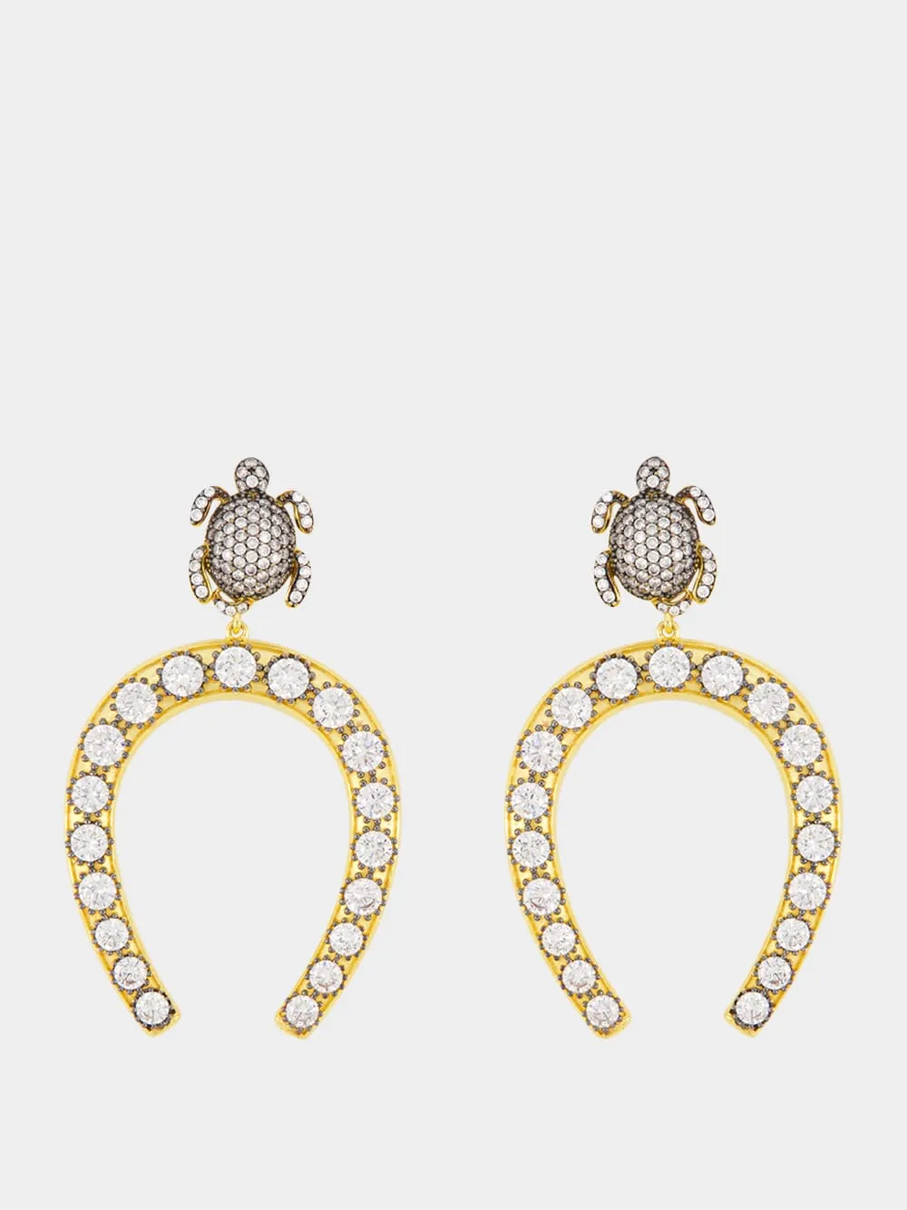 Crystal Serdarino Royal Earrings sold by Fashion Clinic