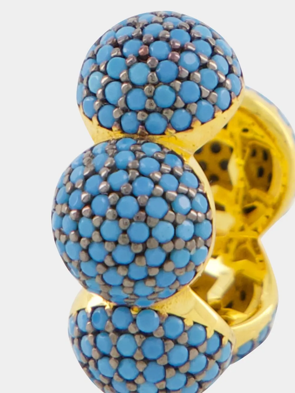 Turquoise Maharani Ear Cuff sold by Fashion Clinic product image thumbnail 3