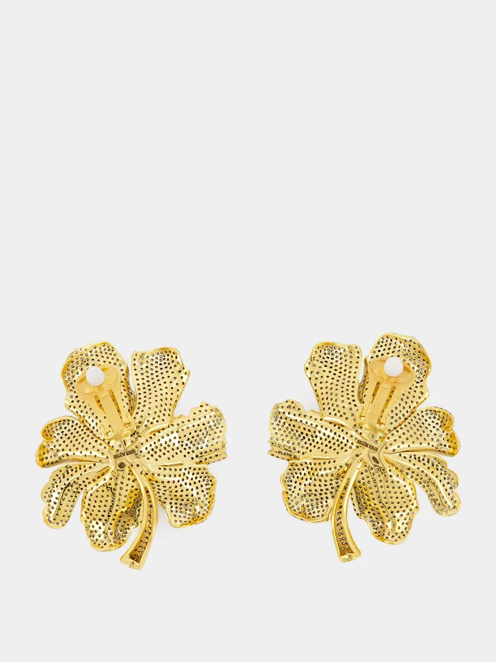 Light Blue and Navy Iris Maggiore Earrings sold by Fashion Clinic product image thumbnail 2