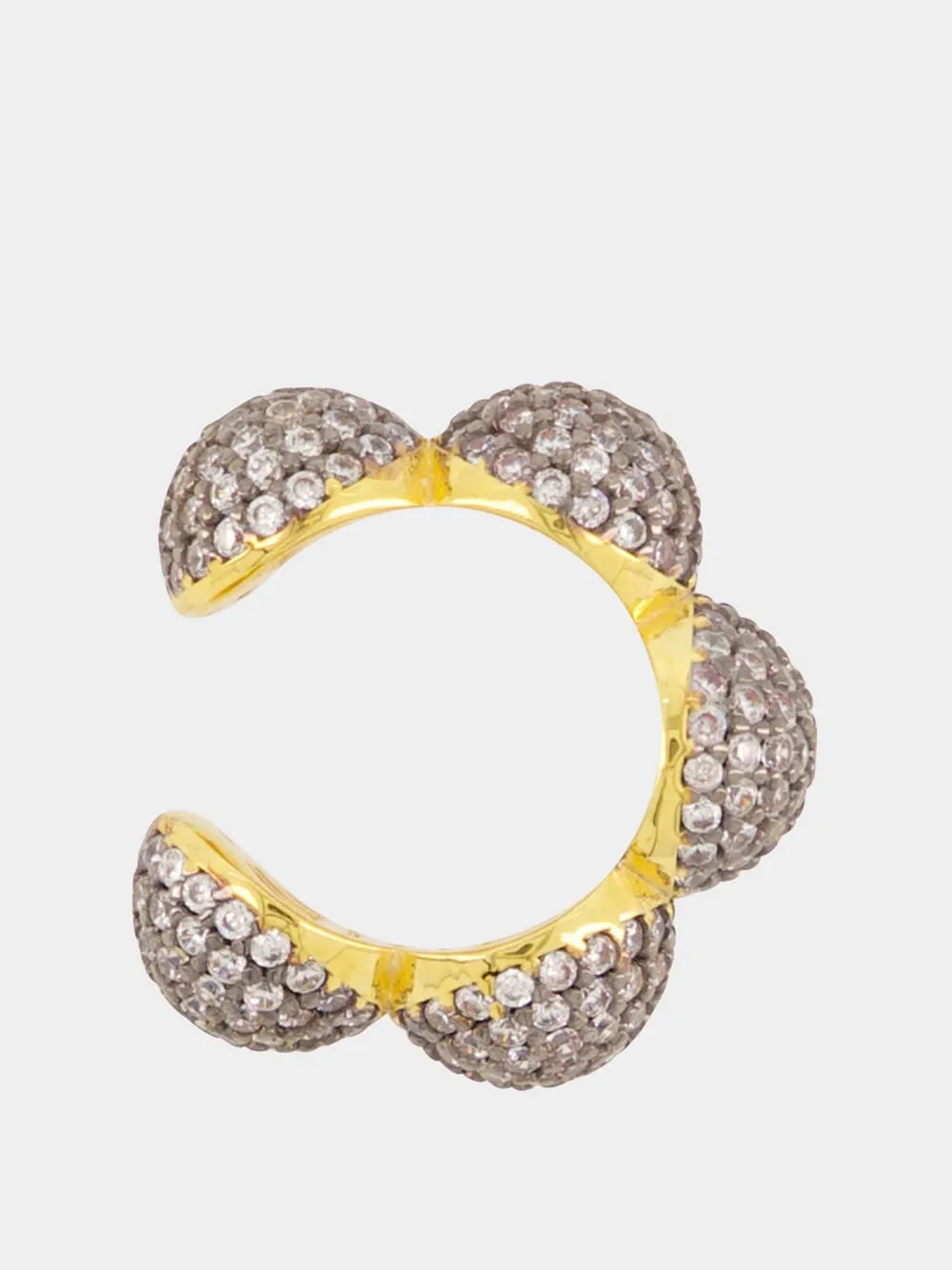 Crystal Maharani Ear Cuff sold by Fashion Clinic product image thumbnail 2