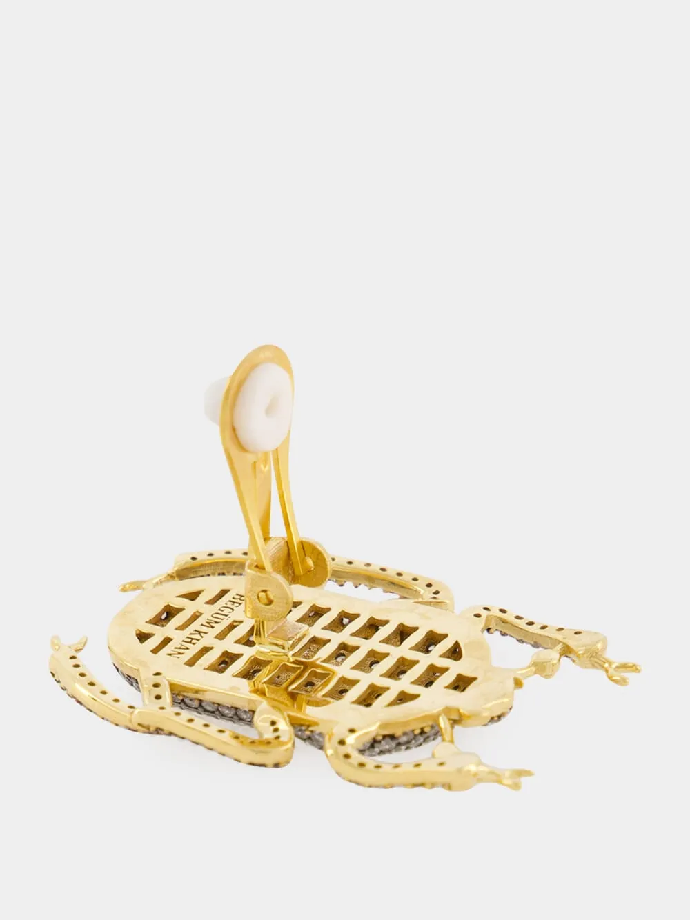 Crystal Pharaoh Clip-On Earrings sold by Fashion Clinic product image thumbnail 4