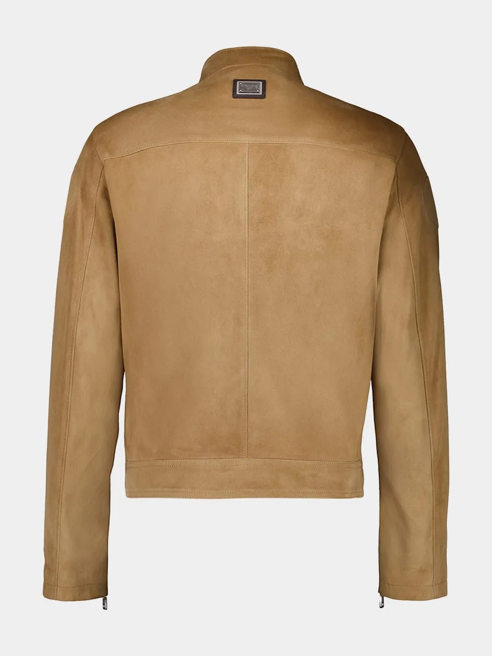 Beige Lambskin Leather Jacket sold by Fashion Clinic product image thumbnail 3