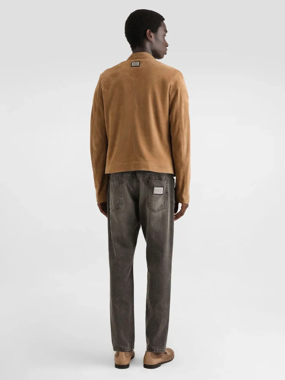 Beige Lambskin Leather Jacket sold by Fashion Clinic product image thumbnail 4