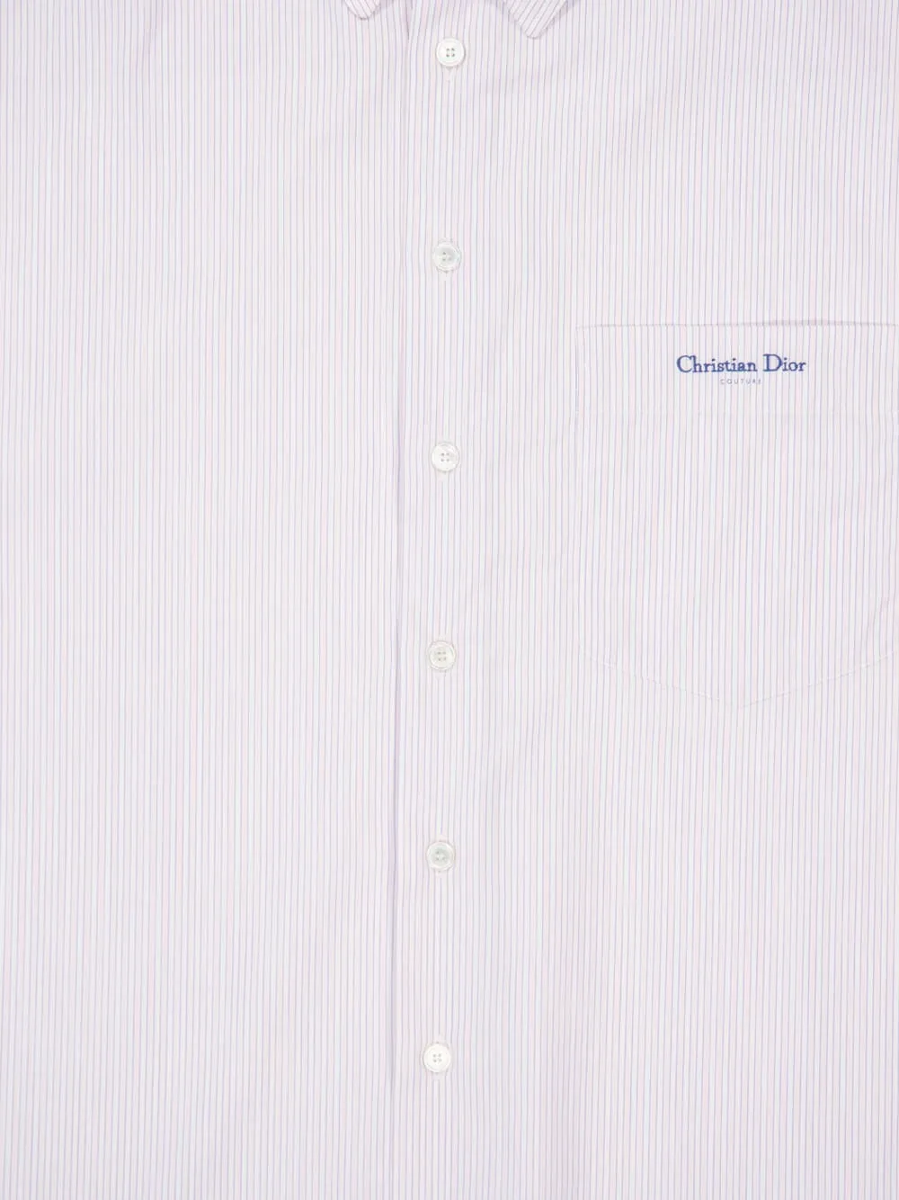 Shirt Long Sleeved Striped Cd Print Cotton Poplin sold by Fashion Clinic product image thumbnail 3