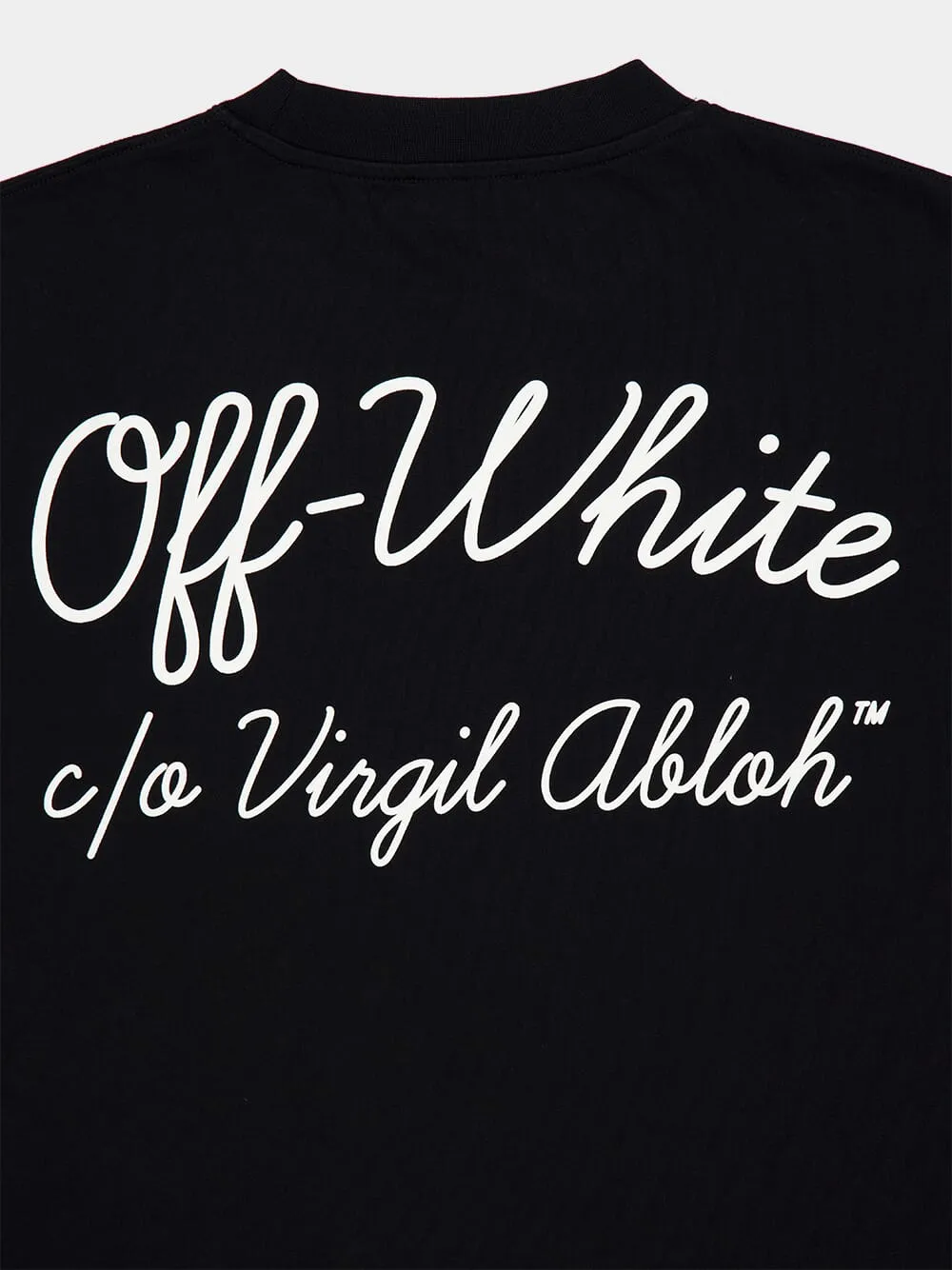 Black Script Skate Short-Sleeve T-Shirt sold by Fashion Clinic product image thumbnail 4