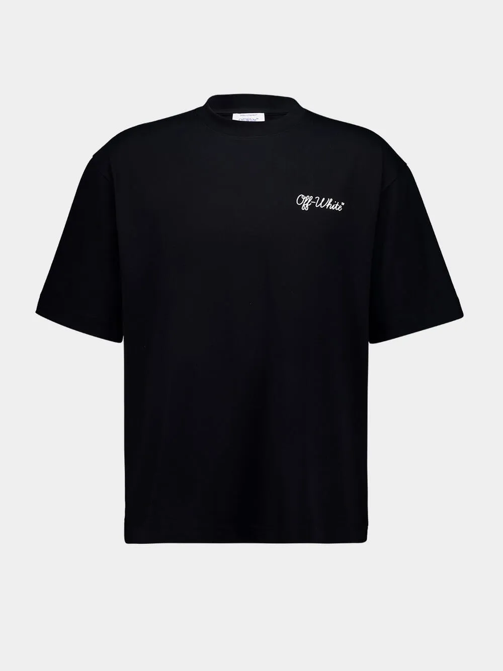 Black Script Skate Short-Sleeve T-Shirt sold by Fashion Clinic