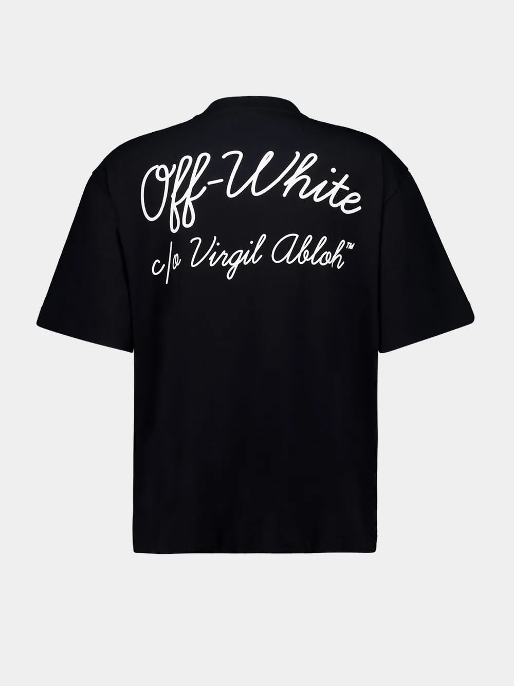 Black Script Skate Short-Sleeve T-Shirt sold by Fashion Clinic product image thumbnail 2