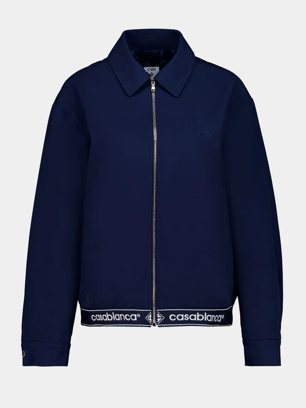 Navy Tailored Sports Jacket sold by Fashion Clinic