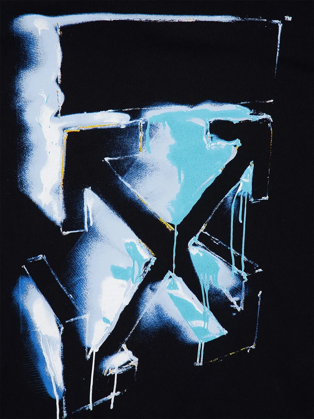 Black 3D Arrow Spray Skate Hooded Sweatshirt sold by Fashion Clinic product image thumbnail 5