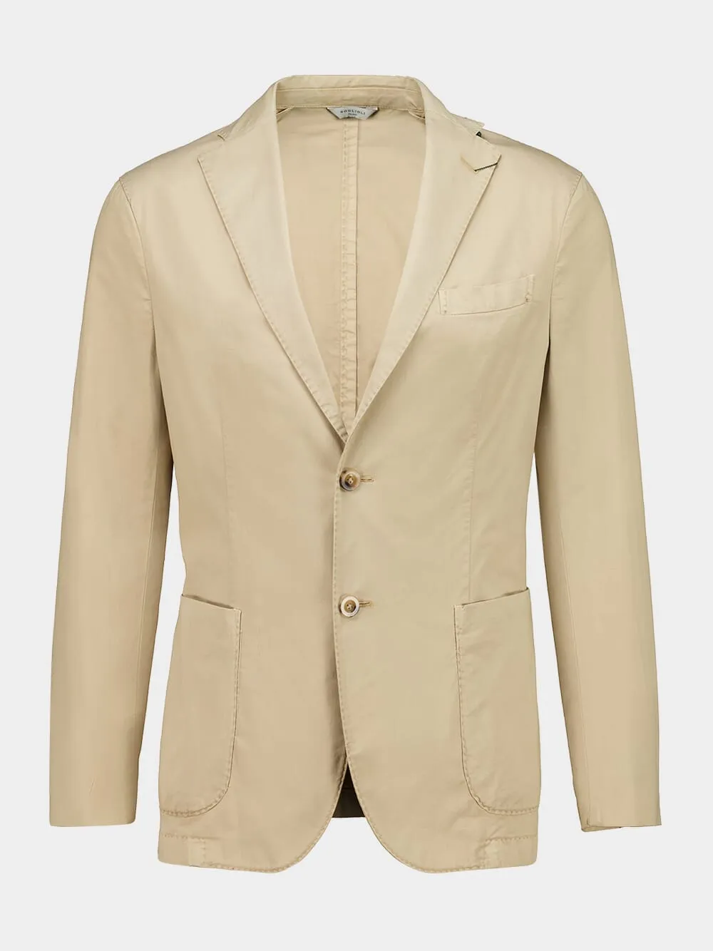 Beige Cotton Two-Piece Suit sold by Fashion Clinic