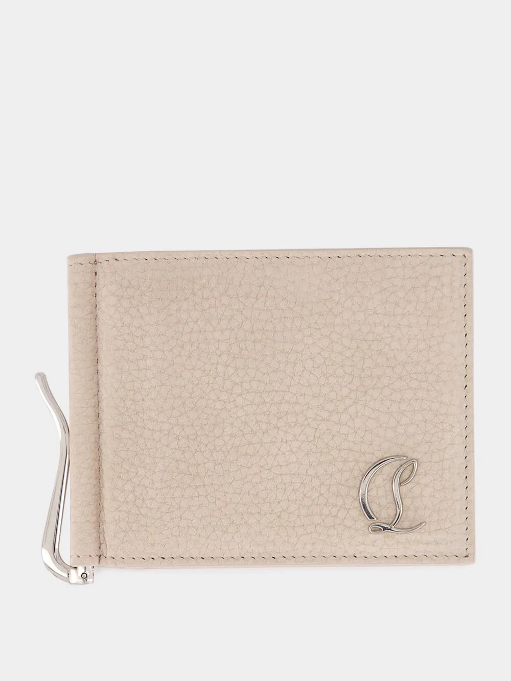 Beige Mooncrest Money Clip Wallet sold by Fashion Clinic