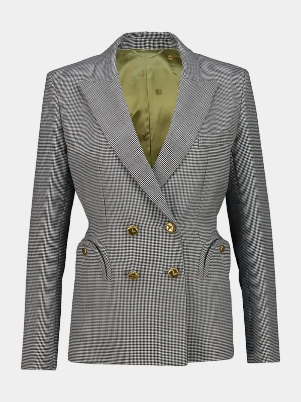 Regal Black and White Charmer Blazer sold by Fashion Clinic