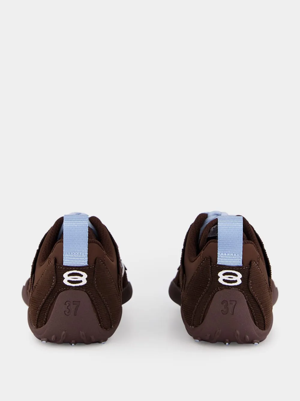 Brown and Light Blue Monday Ultra Sneakers sold by Fashion Clinic product image thumbnail 4