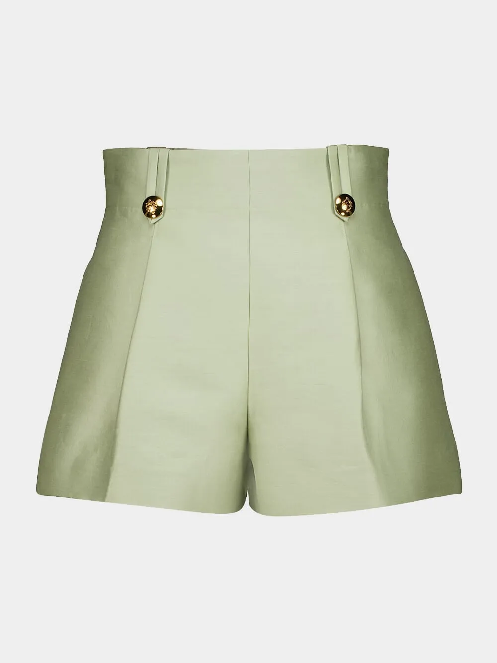 Palm Luna Wool Silk Tailored Shorts sold by Fashion Clinic