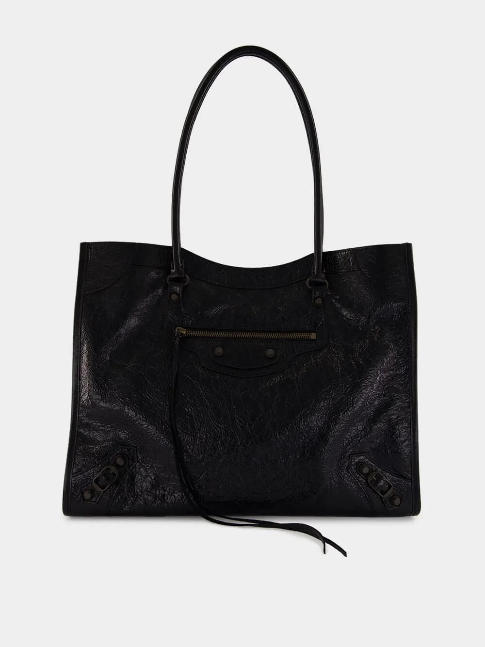Le City Medium Tote Bag in Black Lambskin sold by Fashion Clinic product image thumbnail 2