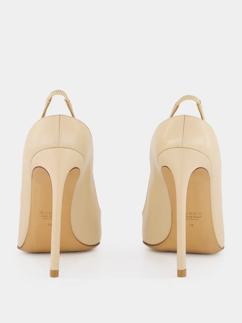 Dust Open-Back Pump in Kid Leather sold by Fashion Clinic product image thumbnail 4