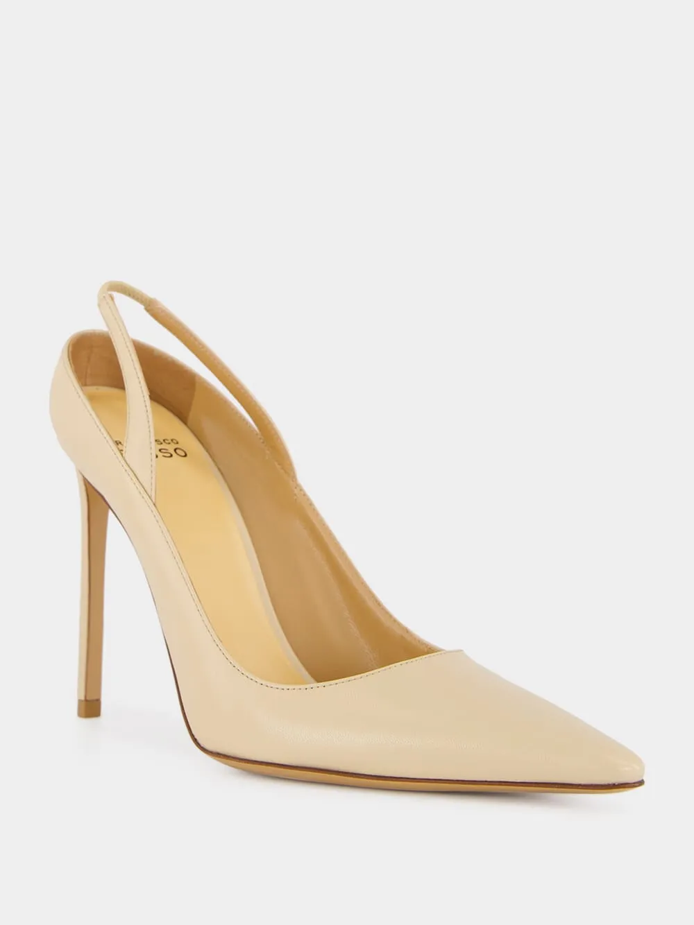 Dust Open-Back Pump in Kid Leather sold by Fashion Clinic product image thumbnail 2