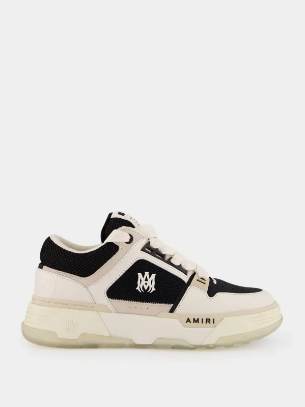 Black and Alabaster MA-1 Sneaker with MA Icon Hardware sold by Fashion Clinic