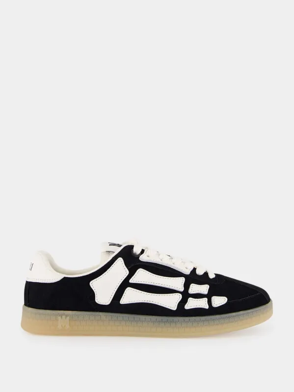 Black Pacific Bones Sneaker in Suede sold by Fashion Clinic