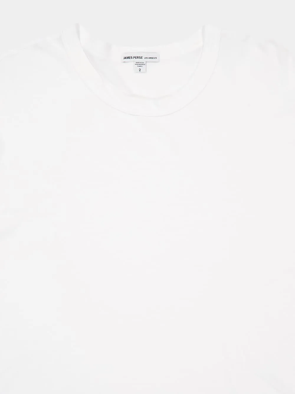 White Oversized Fit Crepe Jersey Cotton T-Shirt sold by Fashion Clinic product image thumbnail 3
