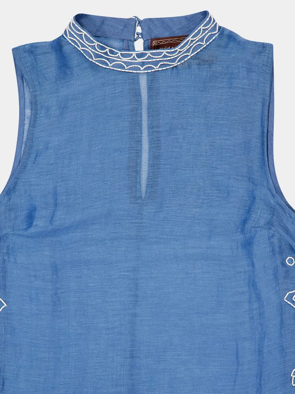 Blue Yasmeen Embellished Midi Dress sold by Fashion Clinic product image thumbnail 5