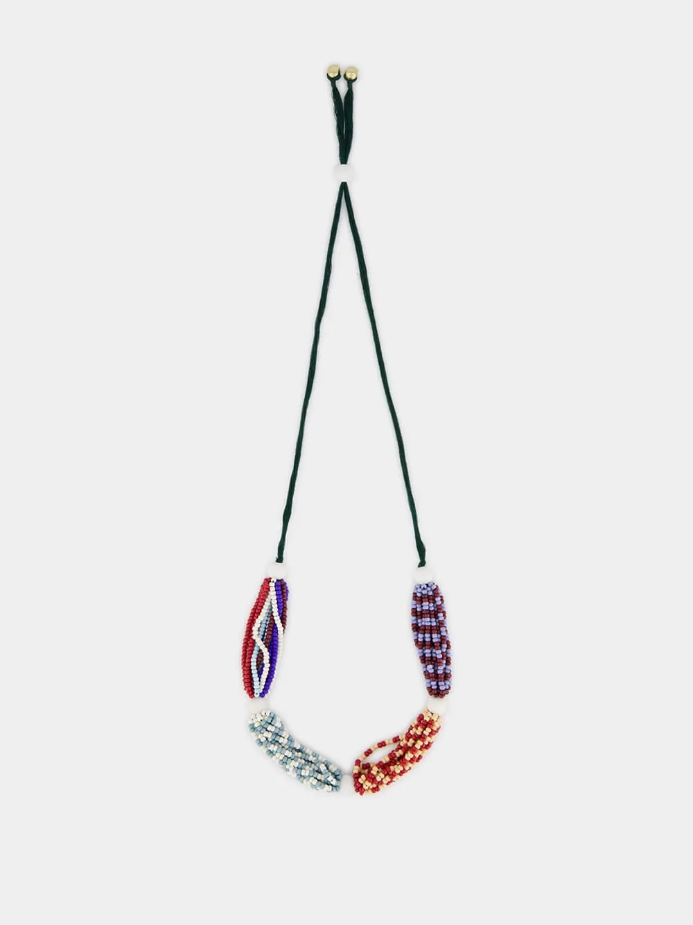 Multicolour Le Jardin Bunch Bead Necklace sold by Fashion Clinic product image thumbnail 2