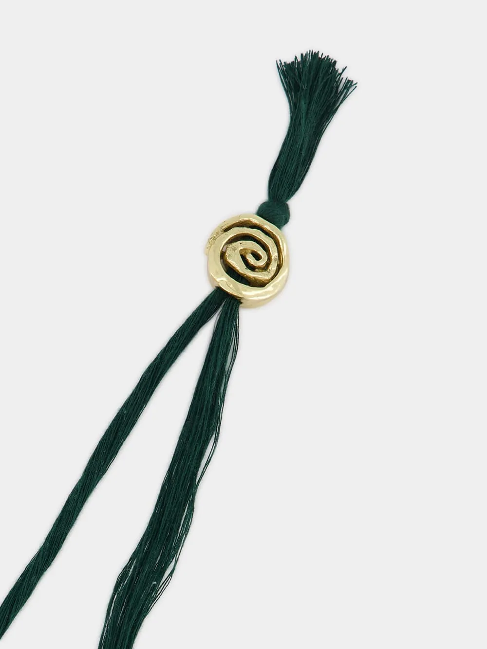 Brown and Blue Le Jardin Bunch Bead Necklace sold by Fashion Clinic product image thumbnail 3