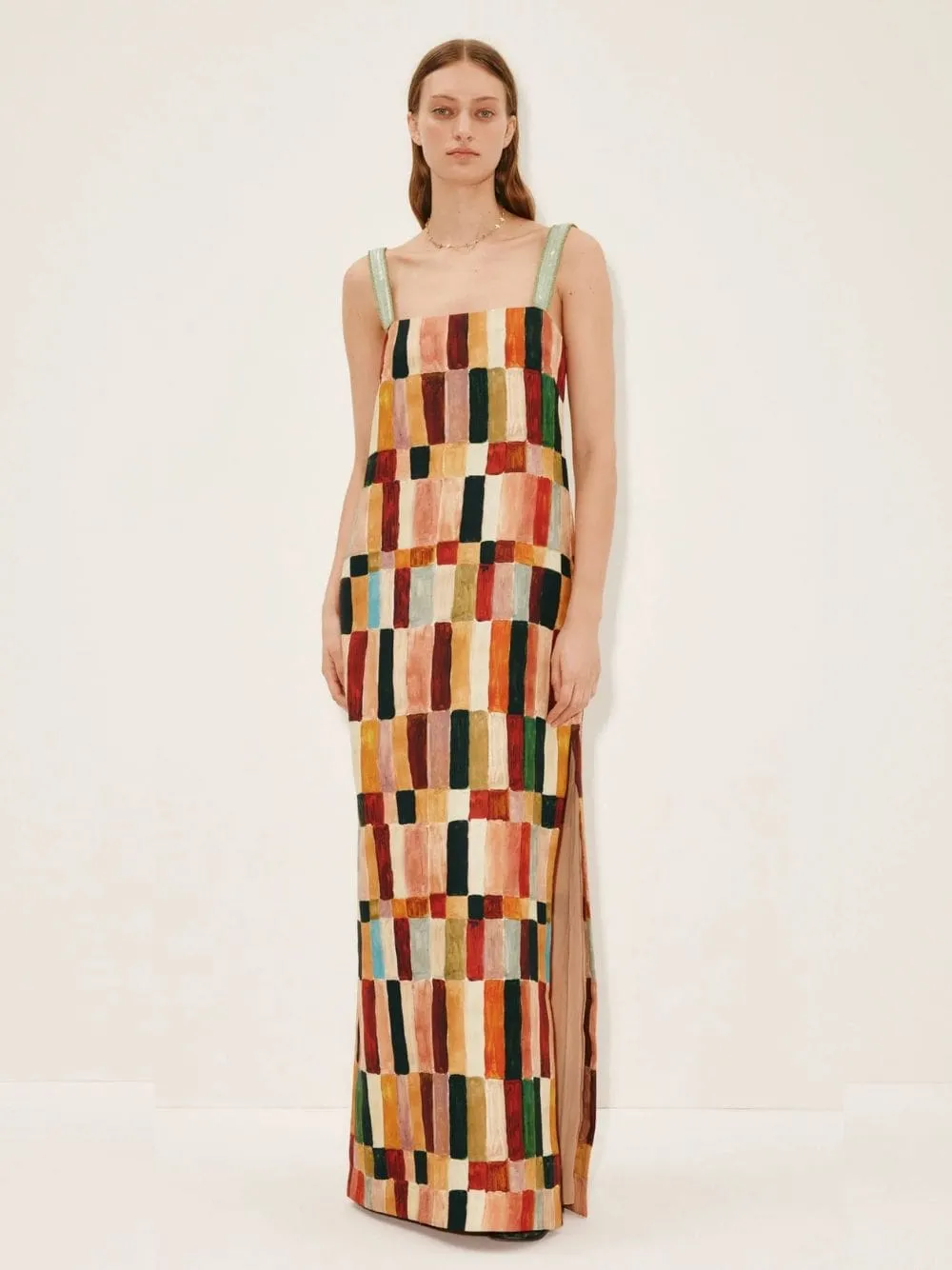 Marjorelle Print Slip Midi Dress sold by Fashion Clinic product image thumbnail 2