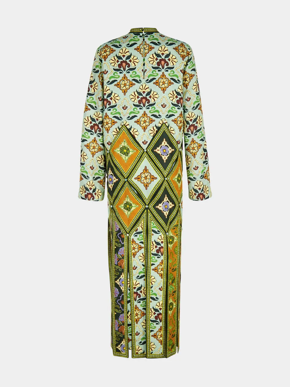 Cece Print Spliced Midi Dress sold by Fashion Clinic product image thumbnail 4