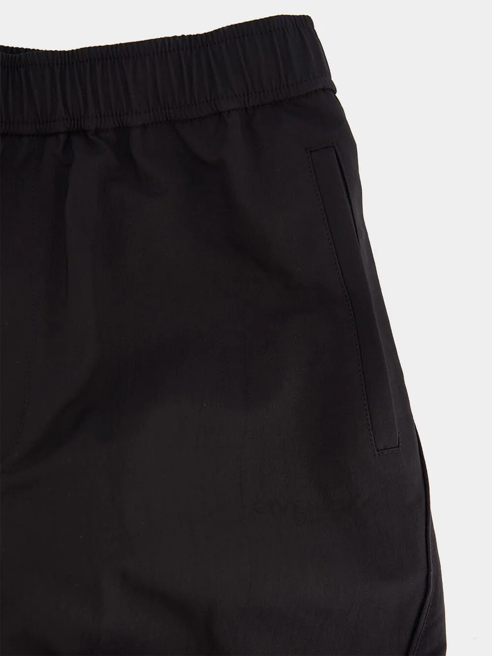 Black Elasticated Jogger Trousers sold by Fashion Clinic product image thumbnail 4