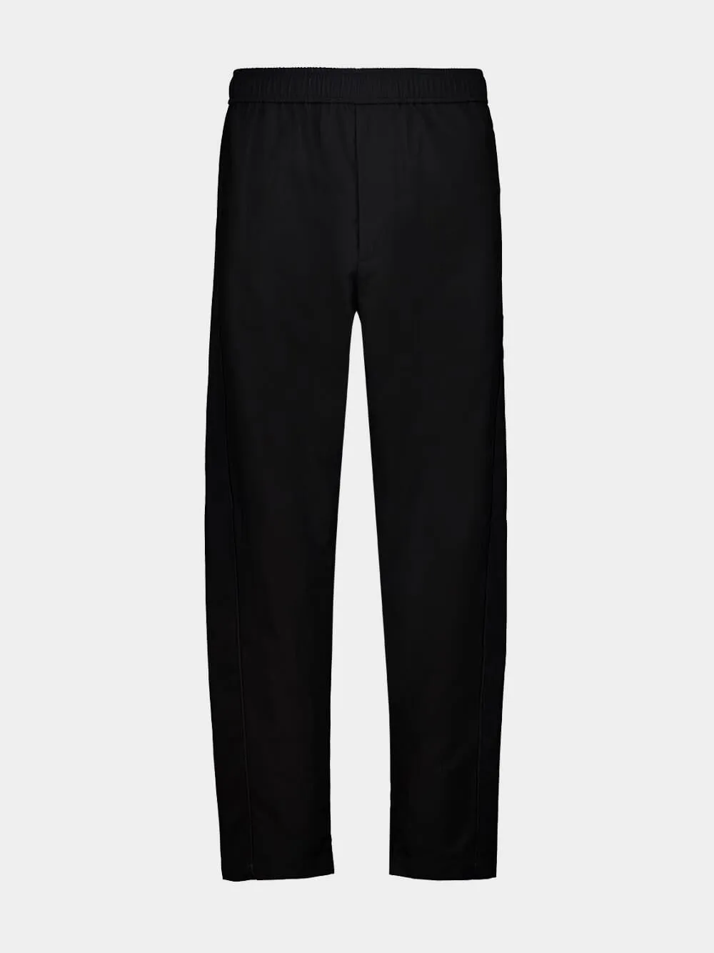 Black Elasticated Jogger Trousers sold by Fashion Clinic