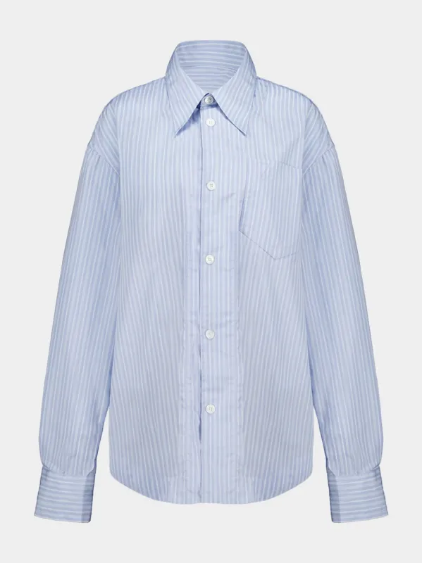 Blue Striped Ami de Cœur Shirt sold by Fashion Clinic