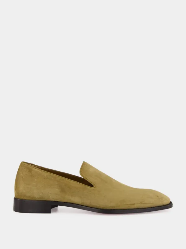 Bronzo Danny Flex Veau Velours Loafers sold by Fashion Clinic