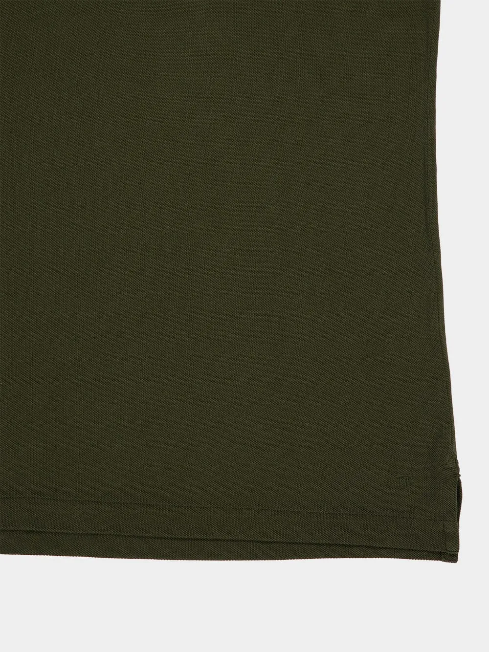 Military Green Piquet Polo sold by Fashion Clinic product image thumbnail 4