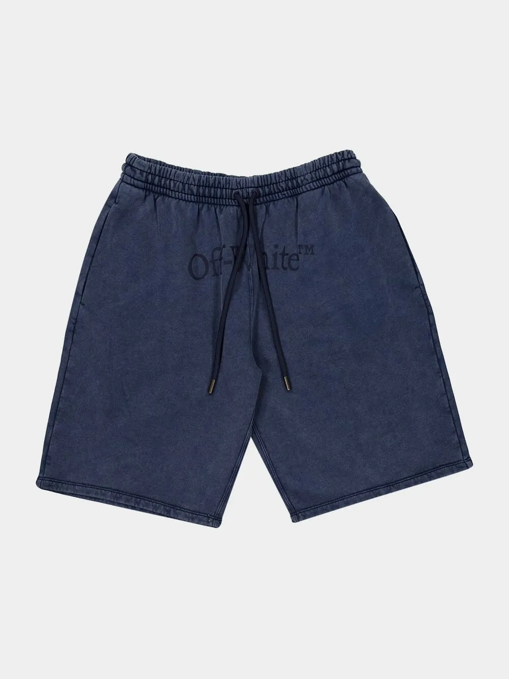 Blue Bookish Mar Skate Cotton Sweatshorts sold by Fashion Clinic product image thumbnail 5
